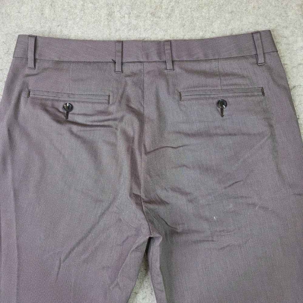 Bonobos Pants Mens 34x32 Gray Chino Thursday Flat Stretch Cotton Weekday Warrior - Picture 8 of 13